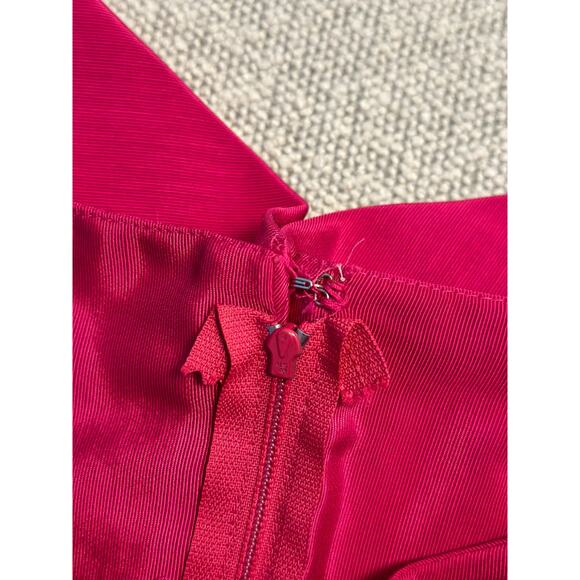Vtg Fuchsia Off-Shoulder Cupid Bow Midi Length Formal Ball Gown Disney Princess - Picture 9 of 15